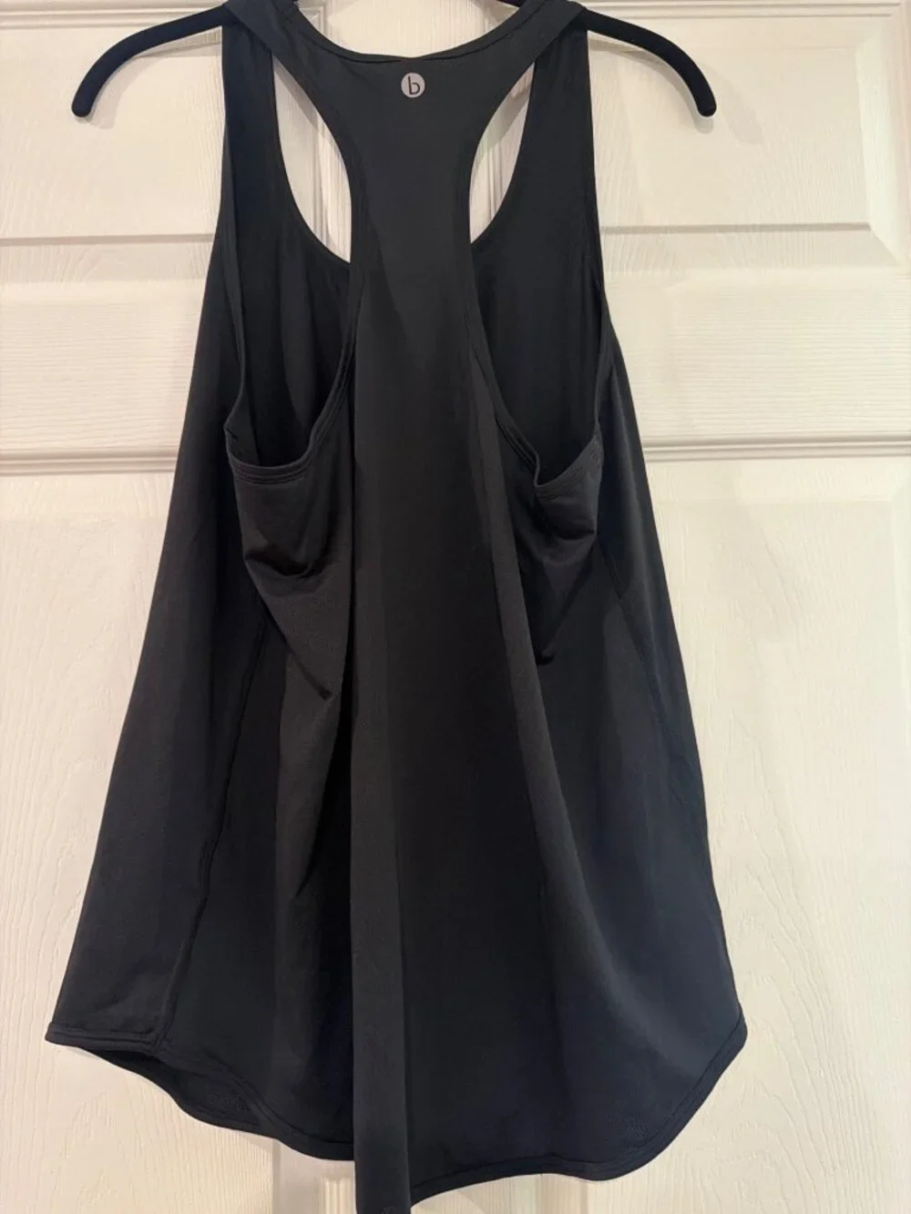 Cotton On Body Black Racerback Active Tank Top L